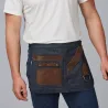 DELANTAL CORTO VAQUERO Y PIEL 30X42 CM GARYS