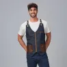 CHALECO UNISEX VAQUERO Y PIEL KURUME GARYS