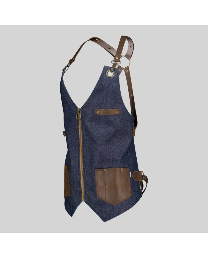 CHALECO UNISEX VAQUERO Y PIEL KURUME GARYS