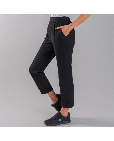 PANTALON MUJER BIELASTICO BAJO VUELTO GARYS