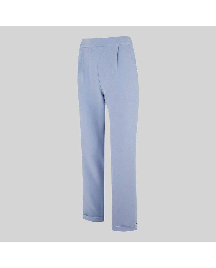 PANTALON MUJER BIELASTICO BAJO VUELTO GARYS