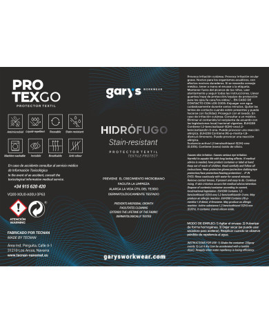 PROTECTOR TEXTIL HIDROFUGO GARYS