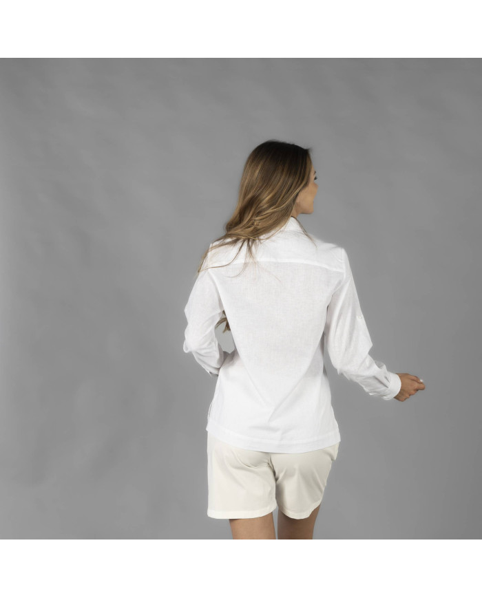 GUAYABERA MUJER CUELLO CAMISERO SUMATRA GARYS
