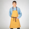 DELANTAL CON PETO HEBILLA ENLAZADA 80X68 CM GARYS