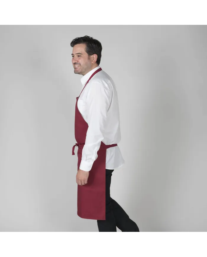 DELANTAL PETO Y BOLSILLO CINTAS 90X75 CM GARYS