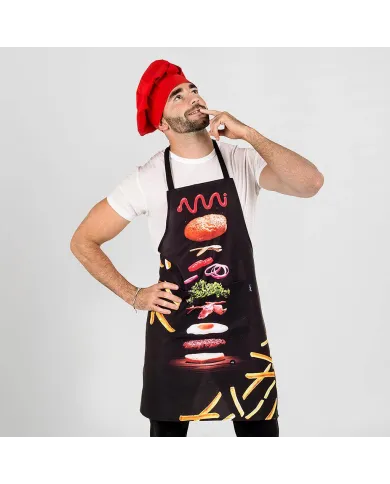 DELANTAL HAMBURGUESA GARYS
