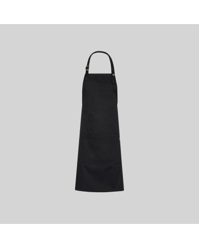 DELANTAL CON PETO CINTA DE CUERO 72X80 CM GARYS