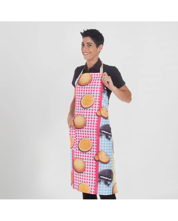 DELANTAL PETO BOLSILLO ESTAMPADO GARYS