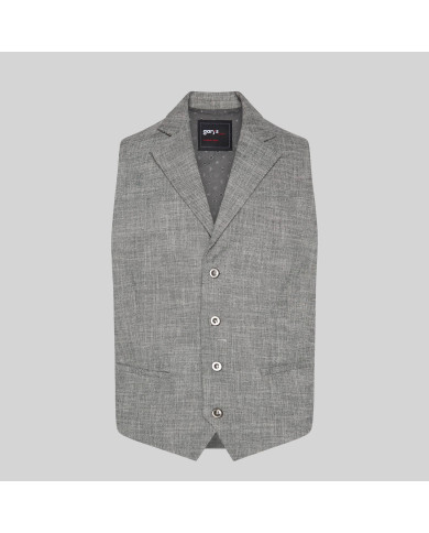 CHALECO HOMBRE SOLAPA CHEVIOT GARYS