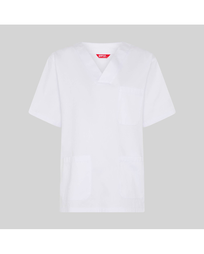 BLUSA SANITARIO UNISEX PICO SARGA "RED LINE" GARYS