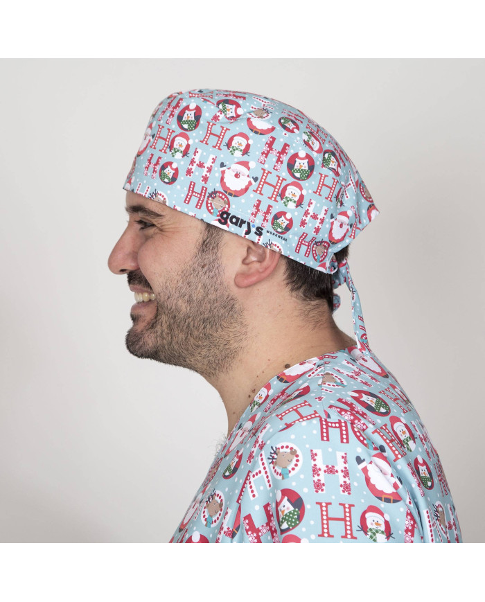 GORRO CIRUJANO TIRAS NAVIDAD SANTAS GARYS