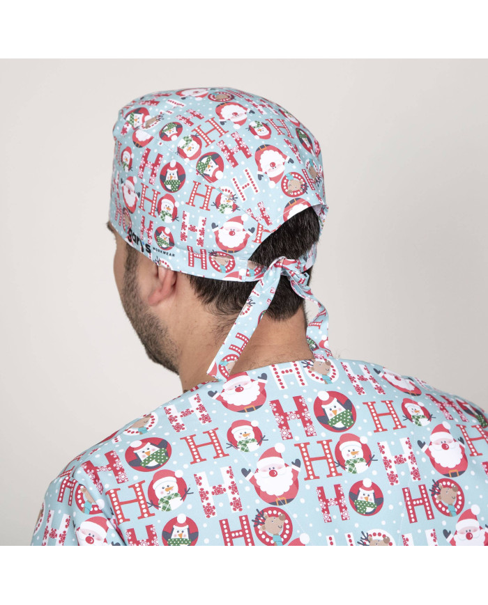 GORRO CIRUJANO TIRAS NAVIDAD SANTAS GARYS