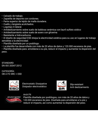 ARCH FIT SR - AXTELL SKECHERS HOMBRE GARYS