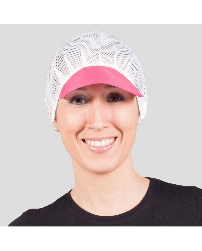 GORRA UNISEX REJILLA VISERA COLOR (PAQ. 10 UNID) GARYS