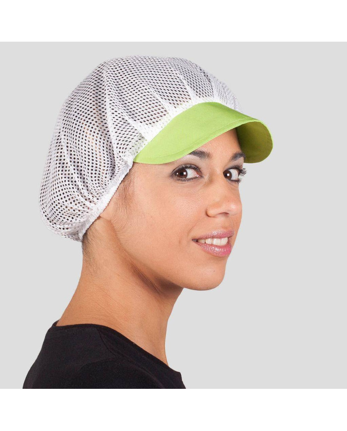 GORRA UNISEX REJILLA VISERA COLOR (PAQ. 10 UNID) GARYS