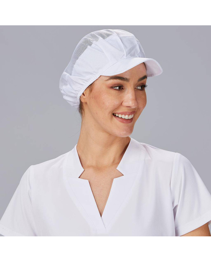 GORRA UNISEX REJILLA Y VISERA RIGIDA (PAQ. 10 UNID) GARYS