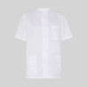 BLUSA SANITARIO UNISEX ABOTONADO BLANCA GARYS