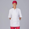 CHAQUETA COCINA UNISEX SARGA BLANCA M/C GARYS