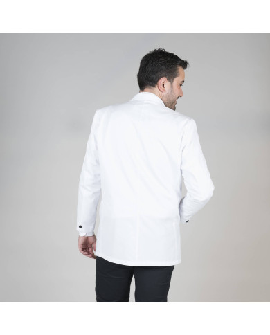 CHAQUETILLA SMOKING 1 BOTON BLANCA GARYS