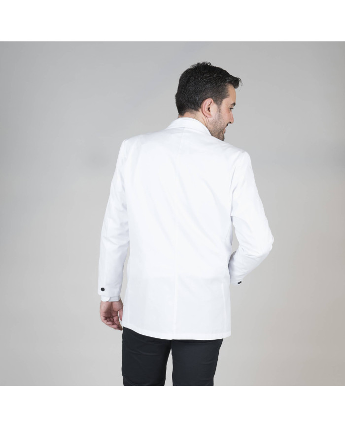 CHAQUETILLA SMOKING 1 BOTON BLANCA GARYS