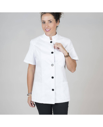 BLUSA MUJER CUELLO MAO M/CORTA GARYS