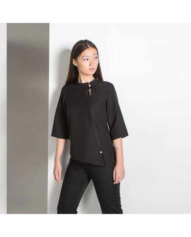 BLUSA MUJER CREMALLERA COSTADO GARYS | Blusas | Uniformes