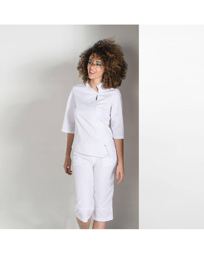 BLUSA MUJER CREMALLERA COSTADO GARYS | Blusas | Uniformes