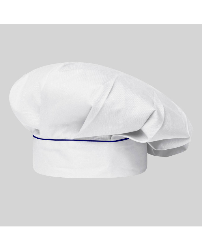 GORRO CHEF CON VELCRO BLANCO VIVO COLOR GARYS