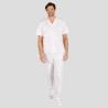 CONJUNTO UNISEX BLUSA CUELLO PICO /PANTALON GOMA ENTERA GARYS