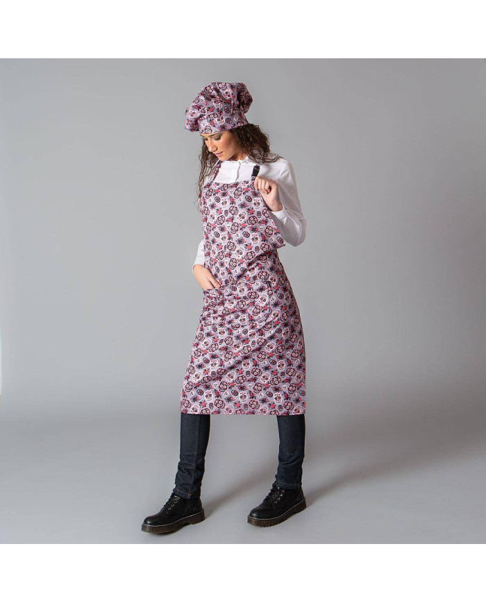 DELANTAL ESTAMPADO HEBILLA 95X75 CM GARYS | Delantales