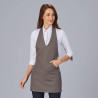 DELANTAL BISTRO SARGA POLIESTER 80X65 CM GARYS