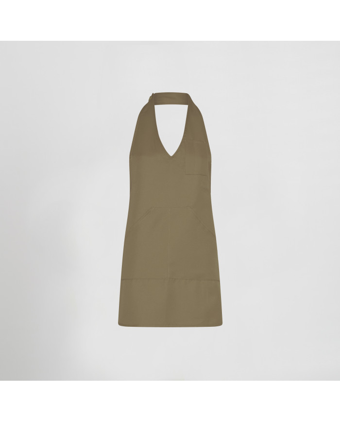 DELANTAL BISTRO SARGA POLIESTER 80X65 CM GARYS