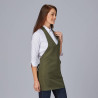 DELANTAL BISTRO SARGA POLIESTER 80X65 CM GARYS