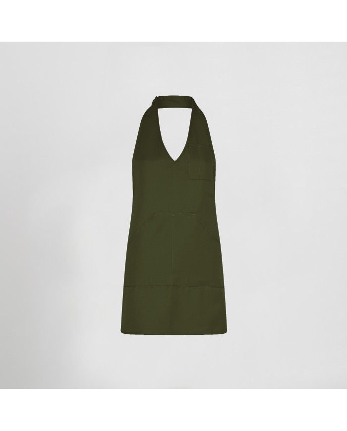 DELANTAL BISTRO SARGA POLIESTER 80X65 CM GARYS
