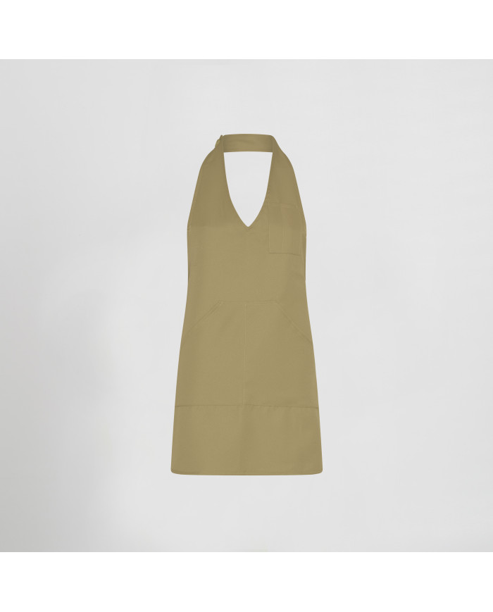 DELANTAL BISTRO SARGA POLIESTER 80X65 CM GARYS