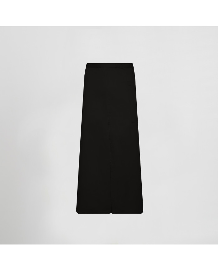 DELANTAL FRANCES ABIERTO SARGA POLIESTER 90X110 CM GARYS