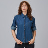 CAMISA MUJER TEJANO FINO LAVADO VALERIA GARYS