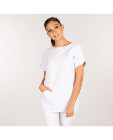 BLUSA MUJER SAMOA BLANCA GARYS | Blusas | Uniformes Ocio y