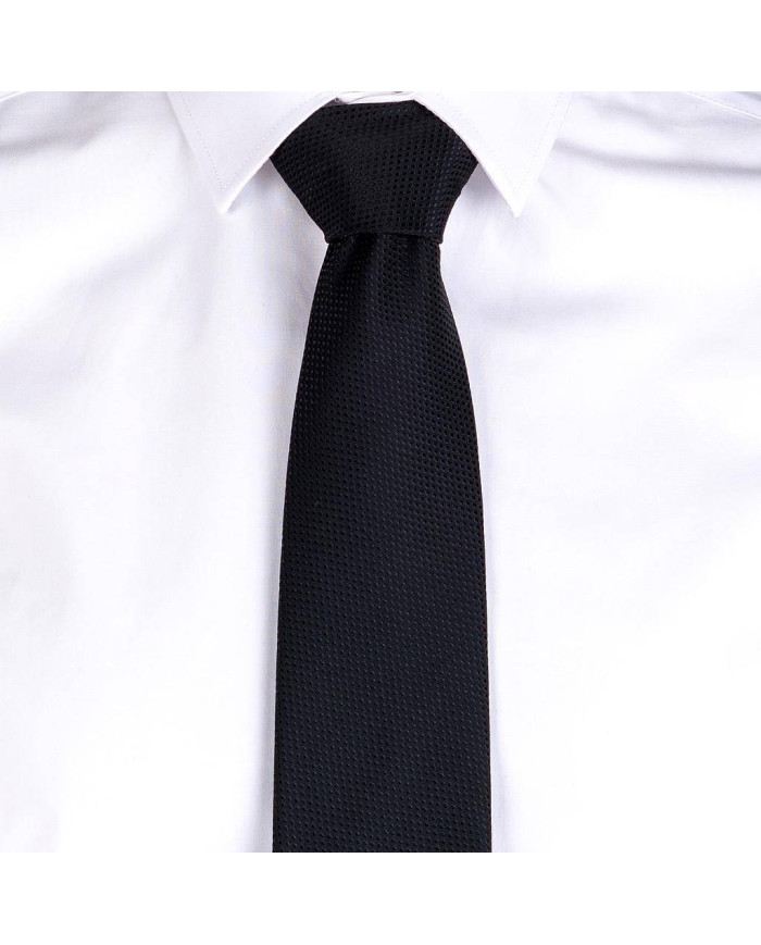 CORBATA SIN NUDO JACQUARD OJO DE PERDIZ GARYS