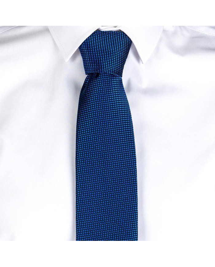 CORBATA SIN NUDO JACQUARD OJO DE PERDIZ GARYS