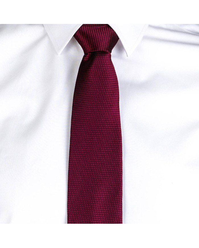 CORBATA SIN NUDO JACQUARD OJO DE PERDIZ GARYS