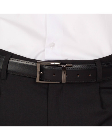 CINTURON REVERSIBLE PIEL GARYS