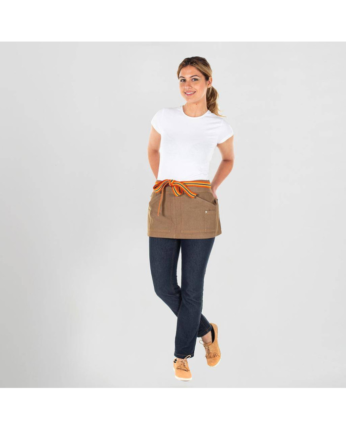 DELANTAL CORTO SAHARA 30X55 CM (tiras aparte ref.3305) GARYS