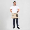 DELANTAL CORTO SINAI 38X65 CM GARYS