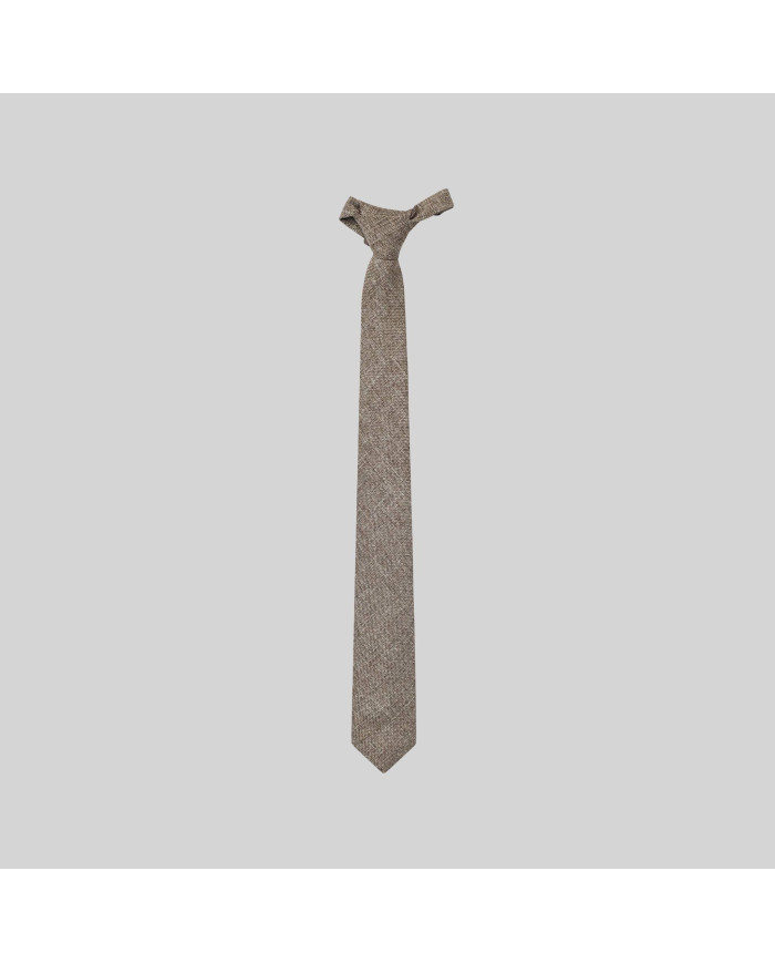 CORBATA CON NUDO DE PALA ESTRECHA GARYS