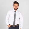 CORBATA CON NUDO DE PALA ESTRECHA GARYS