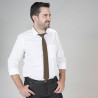 CORBATA CON NUDO DE PALA ESTRECHA GARYS