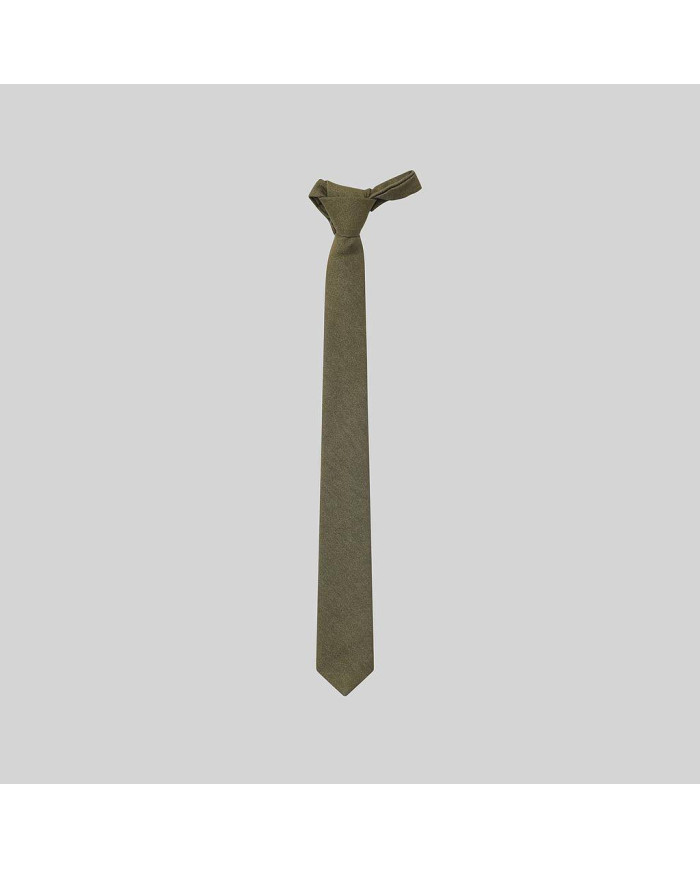 CORBATA CON NUDO DE PALA ESTRECHA GARYS