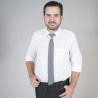 CORBATA CON NUDO DE PALA ESTRECHA GARYS