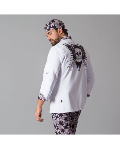 CHAQUETA COCINA UNISEX MILITAR GARYS | Chaqueta de Chef |